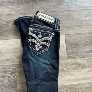 Rock Revival Women's Dark Wash Skinny Jeans